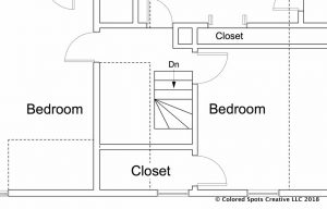 grandfathered staircase floorplan