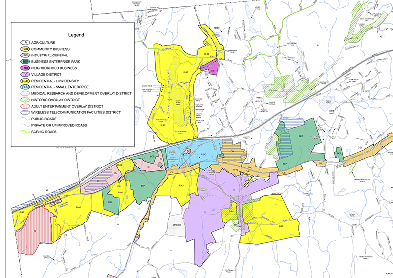 ADU - Research and Planning -Example - Zoning Map