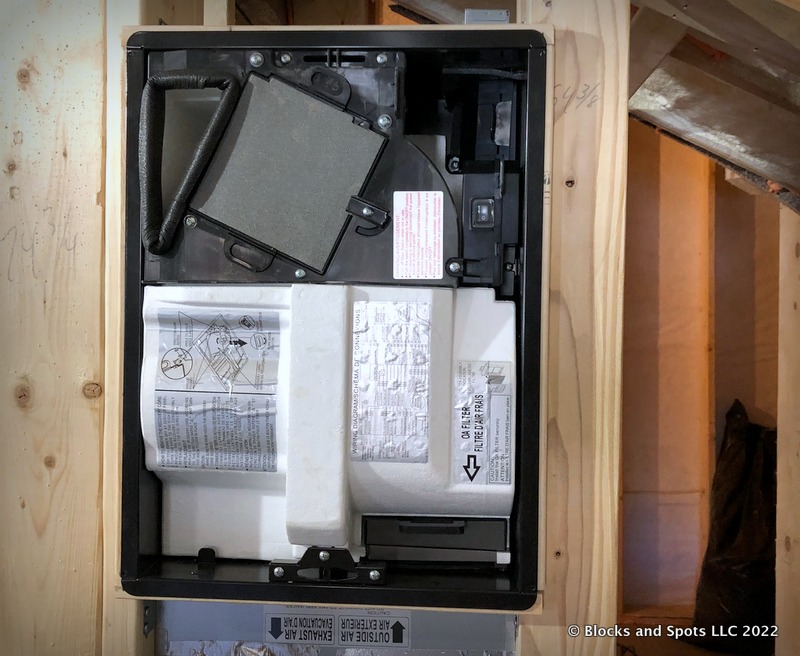 Energy Recovery Vent (ERV) in building an Accessory Dwelling Unit