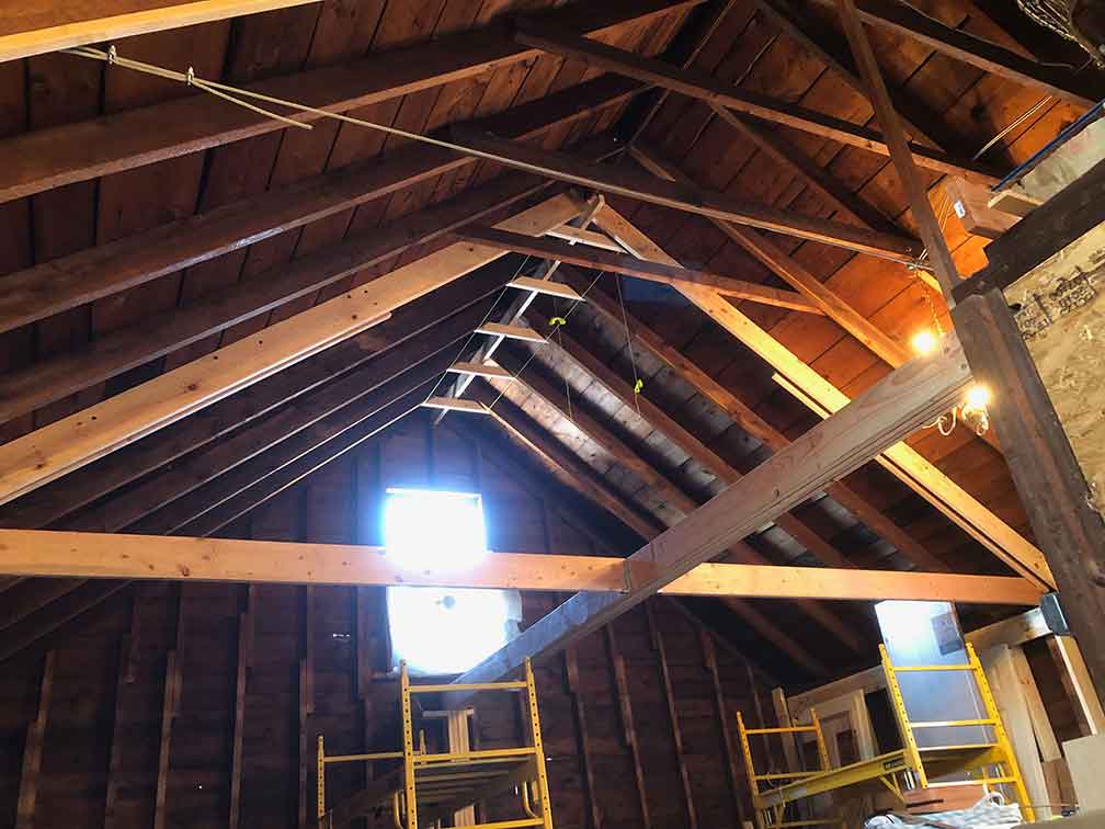 Reinforcing the Barn Roof