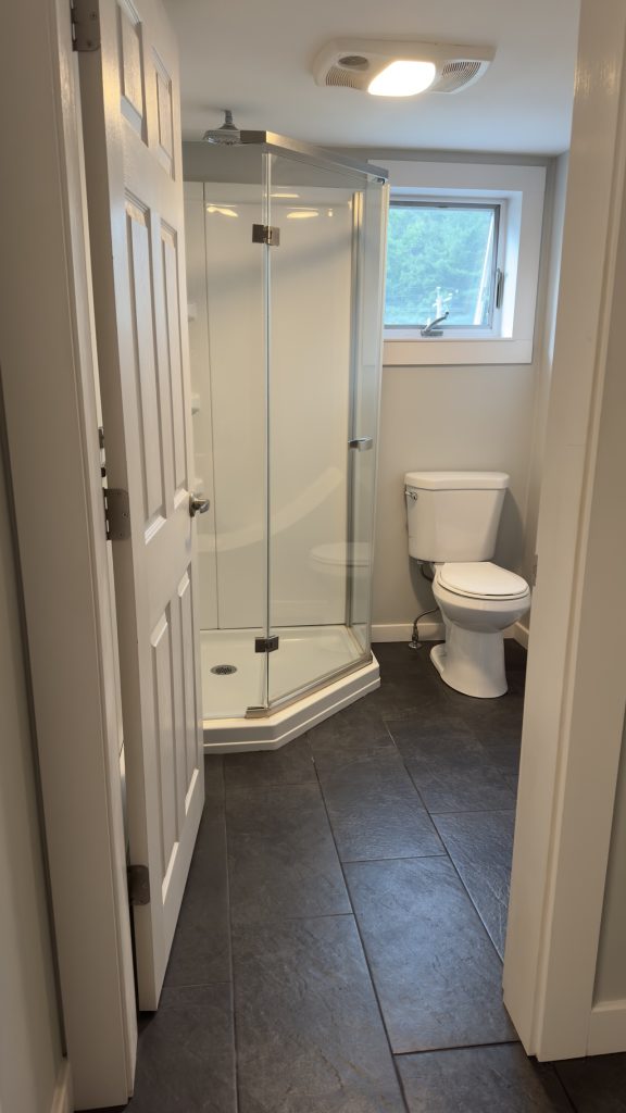 Finished view of the Bathroom