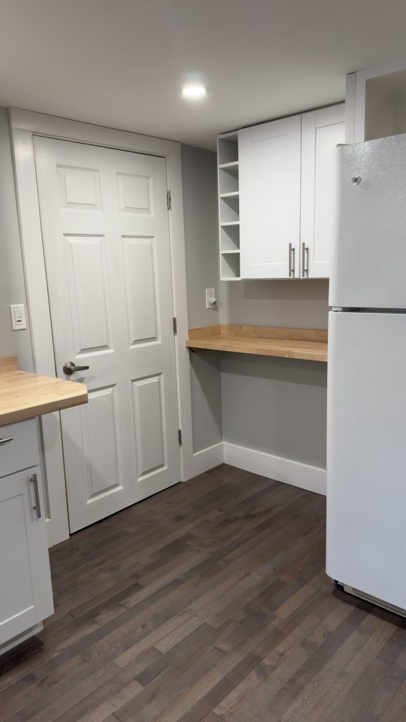 Finished view of the Kitchen counter