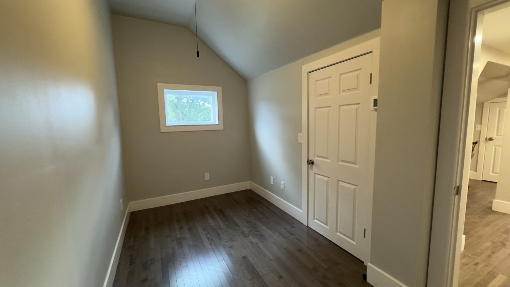Finished view of the Office looking to the outside window