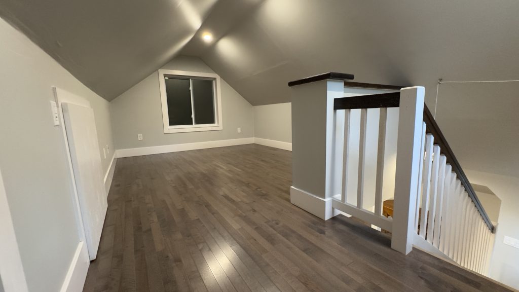 Zoomed out view of the Loft from the Stairs