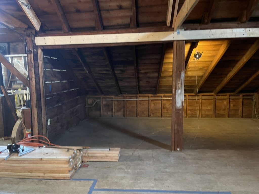 Adding support to some old beams