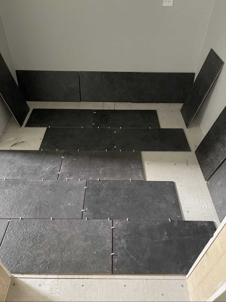Tiles in the Laundry Room