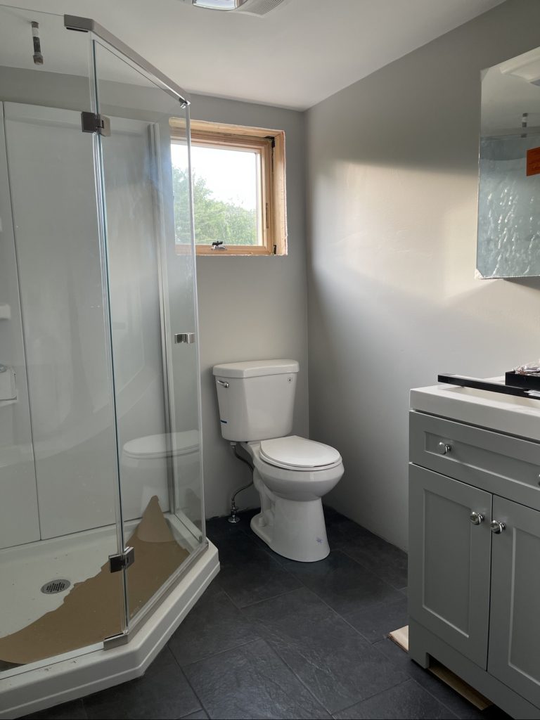 Finished Bathroom